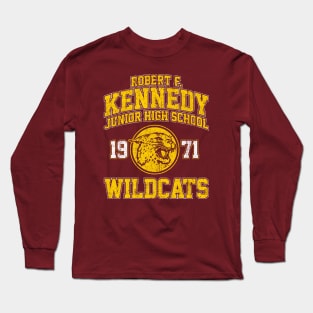 Robert F Kennedy Junior High School Wildcats - Wonder Years Long Sleeve T-Shirt